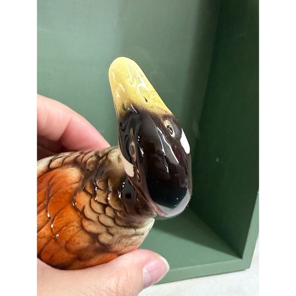 Vintage Goose Figurine – Goofy Ceramic Decor Cottagecore - Picture 8 of 13